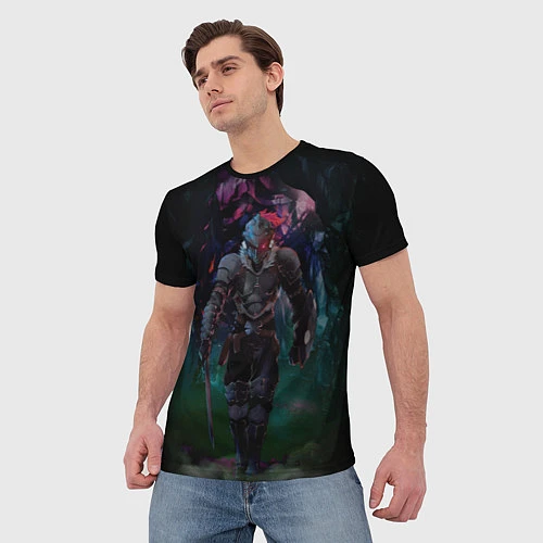 Мужская футболка Убийца гоблинов - Рыцарь / 3D-принт – фото 3