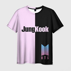 Футболка мужская BTS Jung Kook, цвет: 3D-принт