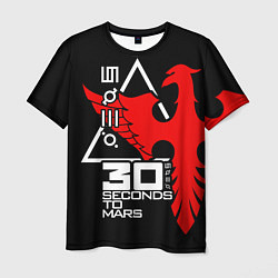 Футболка мужская 30 Seconds to Mars, цвет: 3D-принт