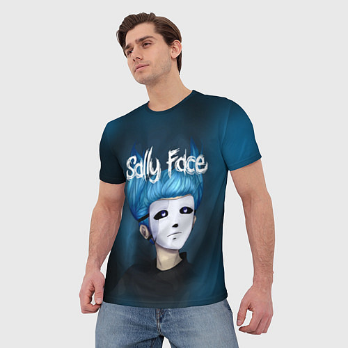 Мужская футболка Sally Face / 3D-принт – фото 3