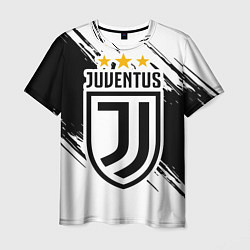 Футболка мужская Juventus: 3 Stars, цвет: 3D-принт