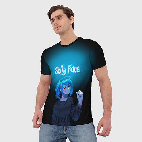 Мужская футболка Sally Face / 3D-принт – фото 3