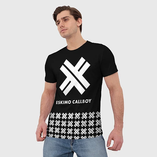 Мужская футболка Eskimo Callboy: Cross / 3D-принт – фото 3