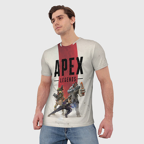 Мужская футболка Apex Legends / 3D-принт – фото 3