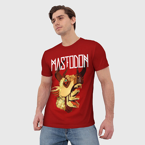 Мужская футболка Mastodon: Leviathan / 3D-принт – фото 3