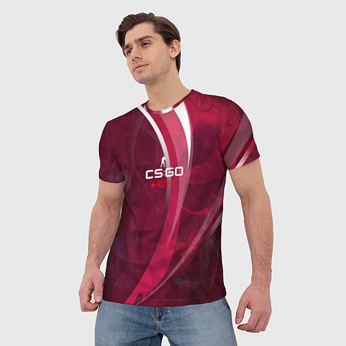 Мужская футболка Cs:go - Ruby 2022 Рубин / 3D-принт – фото 3