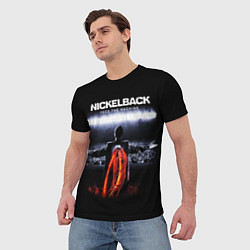 Футболка мужская Nickelback: Feed the Machine, цвет: 3D-принт — фото 2