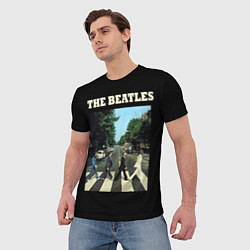 Футболка мужская The Beatles: Abbey Road, цвет: 3D-принт — фото 2