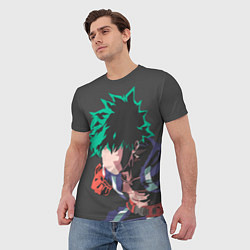 Футболка мужская Моя Геройская Академия, цвет: 3D-принт — фото 2