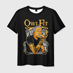 Футболка мужская Owl Fit цвета 3D-принт — фото 1