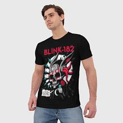 Футболка мужская Blink-182: Death Punk, цвет: 3D-принт — фото 2