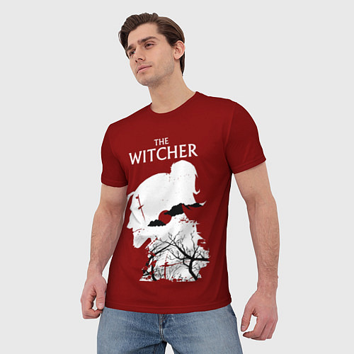 Мужская футболка The Witcher: Blood Rain / 3D-принт – фото 3