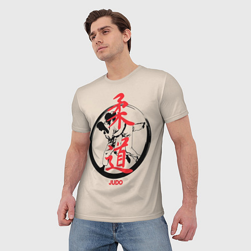 Мужская футболка Judo / 3D-принт – фото 3