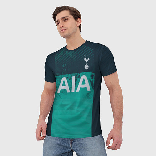 Мужская футболка FC Tottenham: Dele Alli Third 18-19 / 3D-принт – фото 3