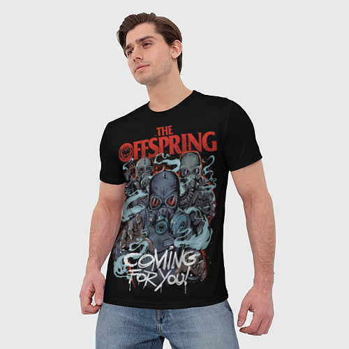 Мужская футболка The Offspring: Coming for You / 3D-принт – фото 3