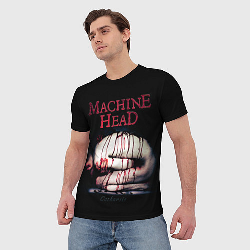 Мужская футболка Machine Head: Catharsis / 3D-принт – фото 3