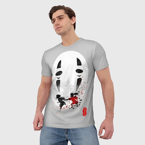 Мужская футболка Унесенные призраками / 3D-принт – фото 3