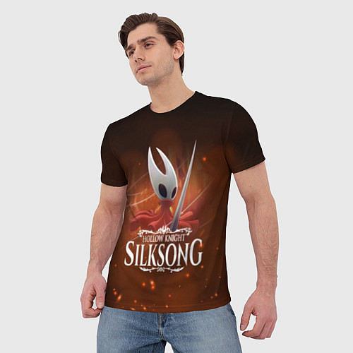 Мужская футболка Hollow Knight: Silksong / 3D-принт – фото 3