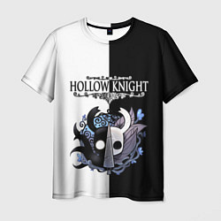 Футболка мужская Hollow Knight Black & White, цвет: 3D-принт