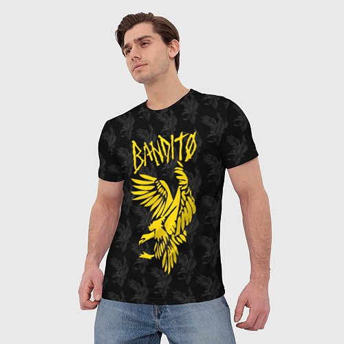 Мужская футболка TOP: BANDITO / 3D-принт – фото 3