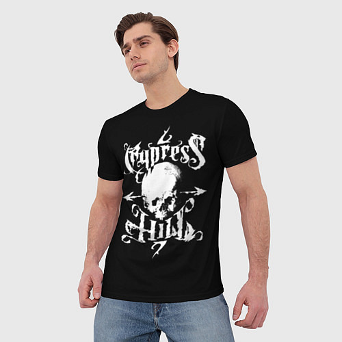 Мужская футболка Cypress Hill / 3D-принт – фото 3