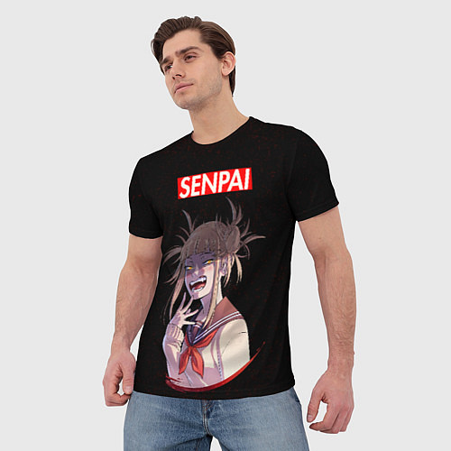 Мужская футболка Senpai My Hero Academia / 3D-принт – фото 3