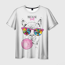 Футболка мужская Because cool, цвет: 3D-принт