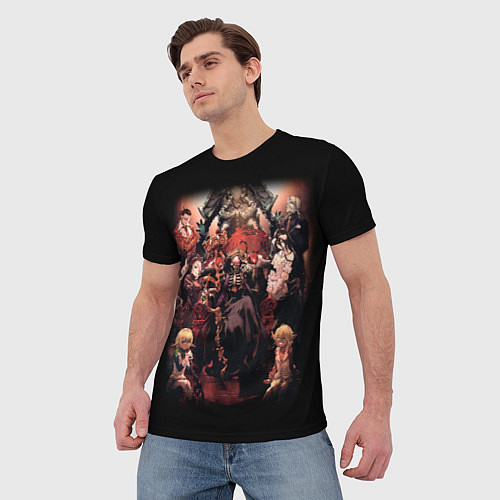 Мужская футболка Overlord 1 / 3D-принт – фото 3