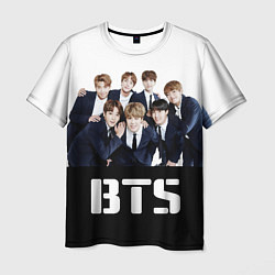 Футболка мужская BTS постер, цвет: 3D-принт