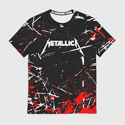 Футболка мужская METALLICA, цвет: 3D-принт