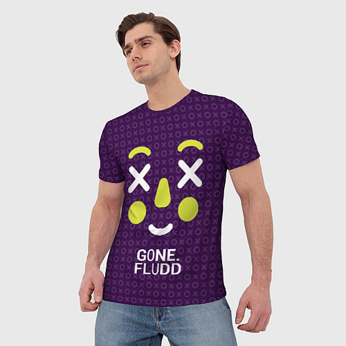 Мужская футболка GONE Fludd / 3D-принт – фото 3