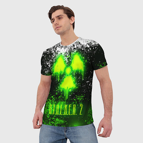 Мужская футболка S T A L K E R 2 / 3D-принт – фото 3