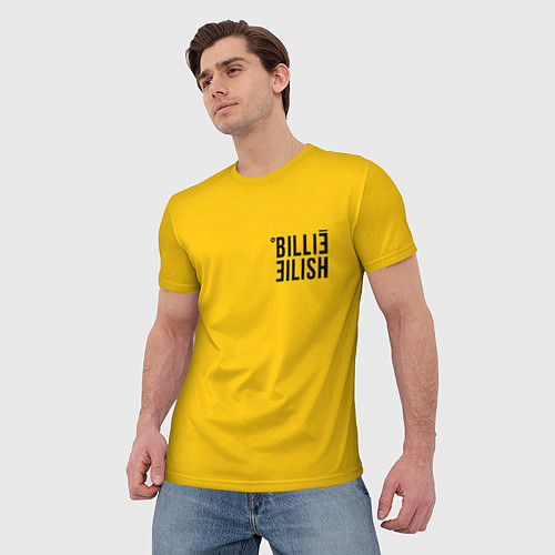 Мужская футболка BILLIE EILISH: Reverse / 3D-принт – фото 3