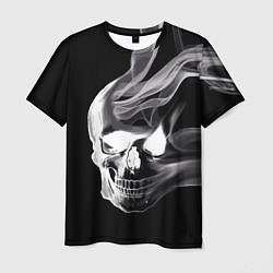 Футболка мужская Wind - smoky skull, цвет: 3D-принт