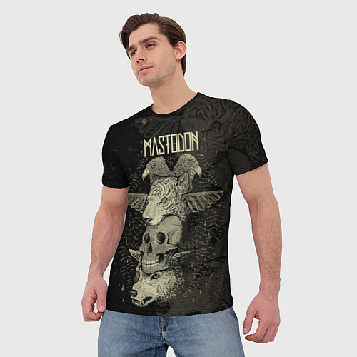 Мужская футболка Mastodon / 3D-принт – фото 3