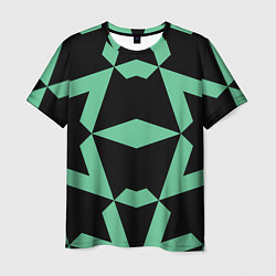 Футболка мужская Abstract zigzag pattern, цвет: 3D-принт