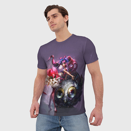 Мужская футболка PW Girl / 3D-принт – фото 3