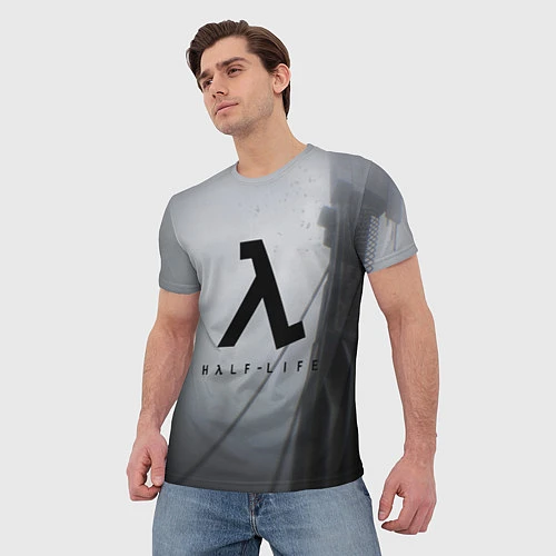 Мужская футболка Half Life / 3D-принт – фото 3