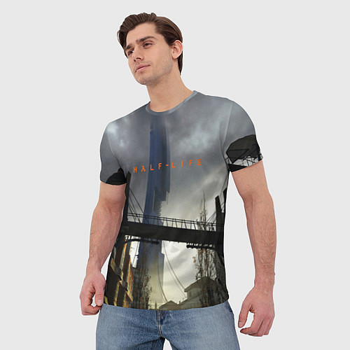 Мужская футболка HALF LIFE / 3D-принт – фото 3