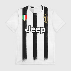 Футболка мужская Juventus home 20-21, цвет: 3D-принт