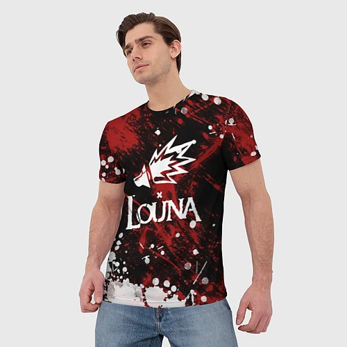 Мужская футболка Louna / 3D-принт – фото 3