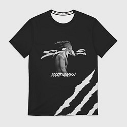 Футболка мужская XXXTENTACION SKINS, цвет: 3D-принт
