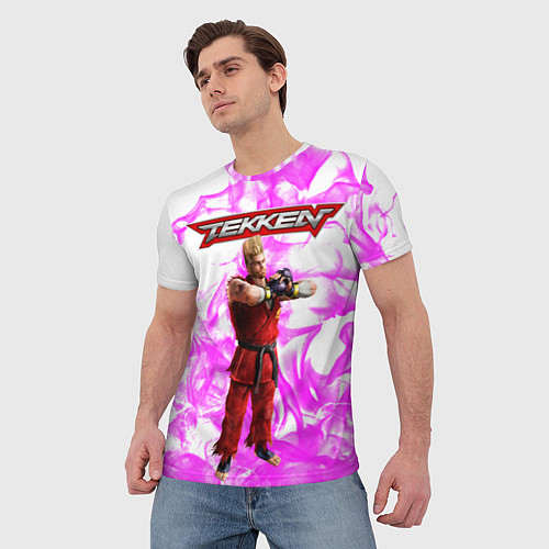 Мужская футболка Пол Феникс / 3D-принт – фото 3