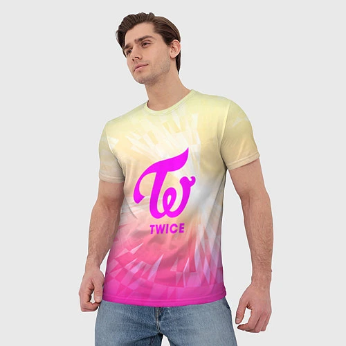 Мужская футболка TWICE / 3D-принт – фото 3