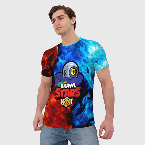 Мужская футболка Brawl Stars Ricochet / 3D-принт – фото 3