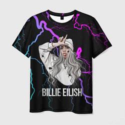 Футболка мужская BILLIE EILISH, цвет: 3D-принт