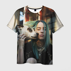 Футболка мужская BILLIE EILISH, цвет: 3D-принт