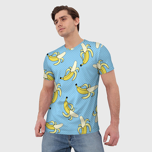 Мужская футболка Banana art / 3D-принт – фото 3