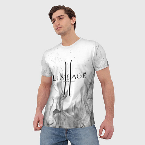 Мужская футболка LINEAGE 2 / 3D-принт – фото 3
