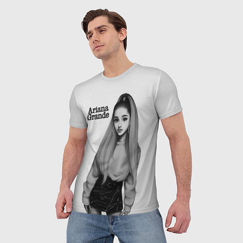 Мужская футболка Ariana Grande Ариана Гранде / 3D-принт – фото 3